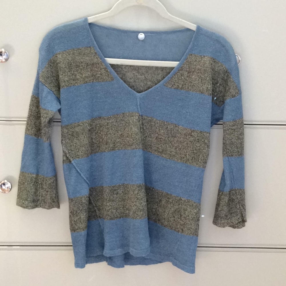 Margaret O’Leary linen summer sweater